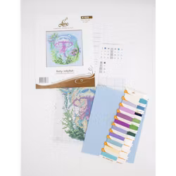 Broderikit Tavla - Aine collection "Baby Jellyfish" - Liten manet