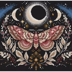 Broderikit Tavla The Moth - Mal