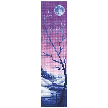 Broderikit Bokmärke Lilac Twilight