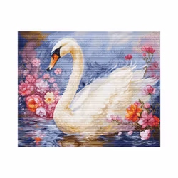 Broderikit Tavla Lovey - Graciös Svan