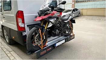 Motorcykelhållare / Mopedhållare - LastaTungt.se