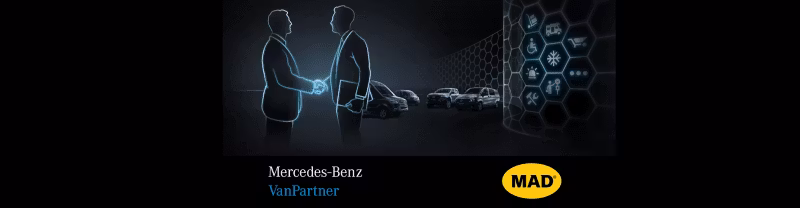 MAD blir certifierad som Mercedez Benz VanPartner
