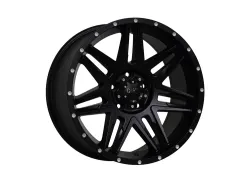 DIRT A.T D62 Flatblack milled rivets 9x18 6x114,3 ET25 CB66,1