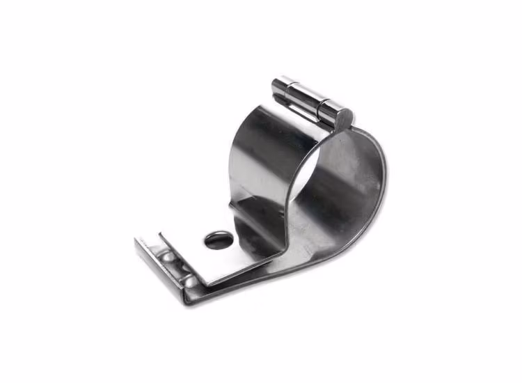 Klämfäste rostfri 76mm