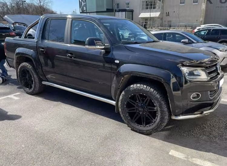 Komplett fälgpaket D88 9x18 tum ET25 265/50R20 VW Amarok