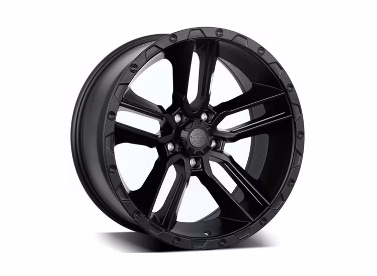 Komplett fälgpaket A425 Flatblack 9x18 tum 5/120 ET35 285/60R18