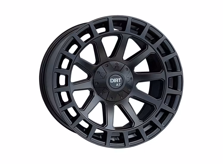 D76 Flatblack 9x17 5/120 5/127 ET20