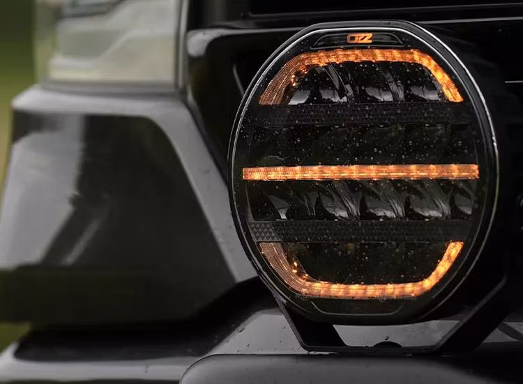 4-Pack OZZ XR2 P9 tum LED extraljus med kabelsats