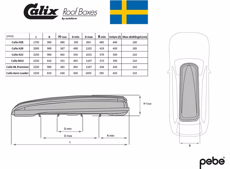 Takbox Calix Aero Loader Vit