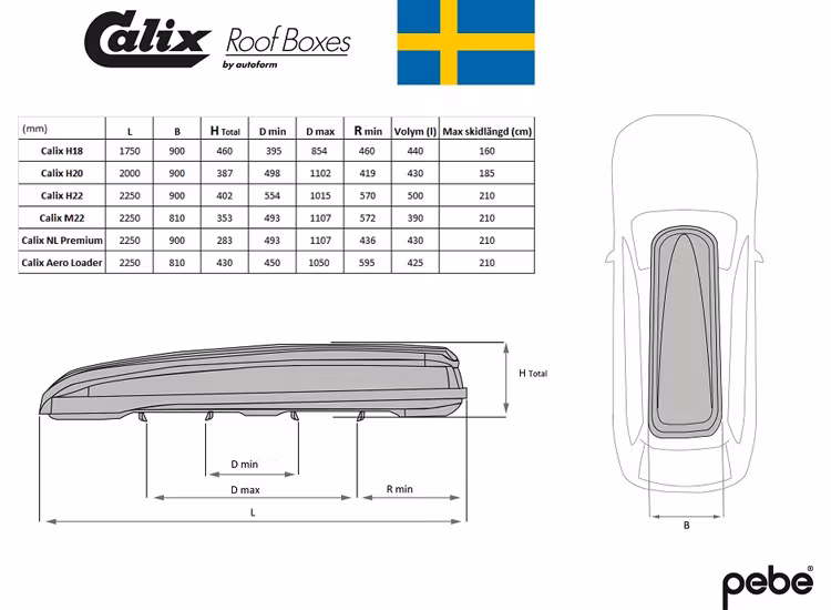 Takbox Calix M22 blank vit