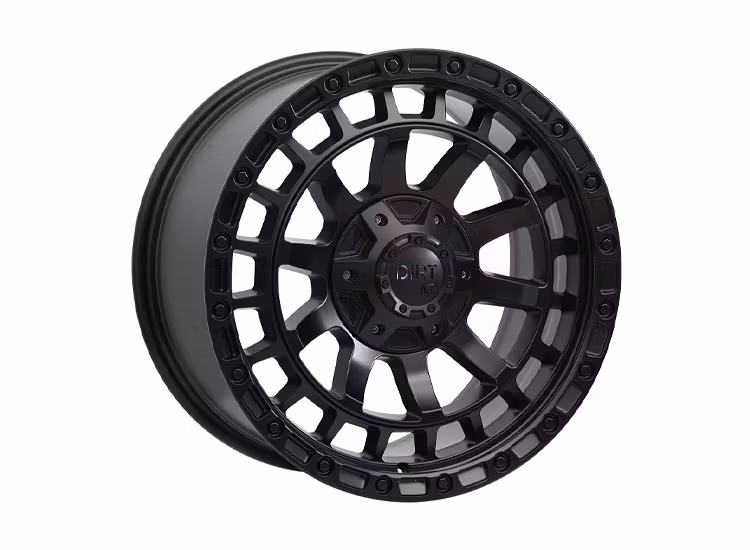 DIRT A.T D210 FLATBLACK 9X18 5X120 ET35 CB74.1 VW T5 / T6 / T6.1