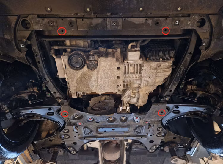 Underkörningsskydd / Hasplåt Volvo XC40 2018-2024