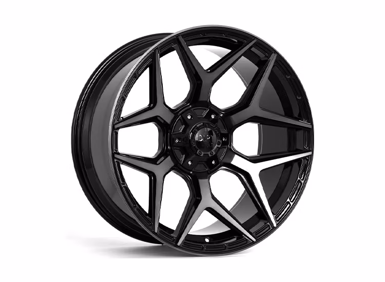 DIRT A.T D44 Glossblack tinted face 9×20 5×120/139,7 ET20 CB78,1