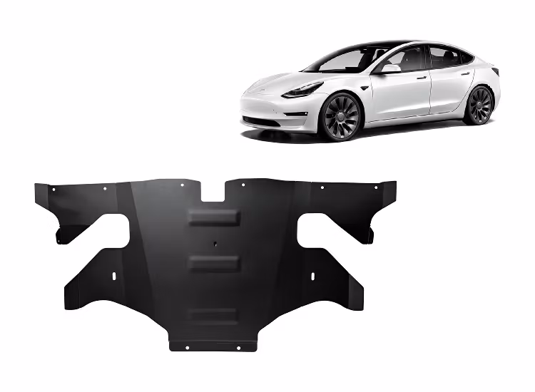 Underkörningsskydd bakre elmotor Tesla Model 3 2017-2024