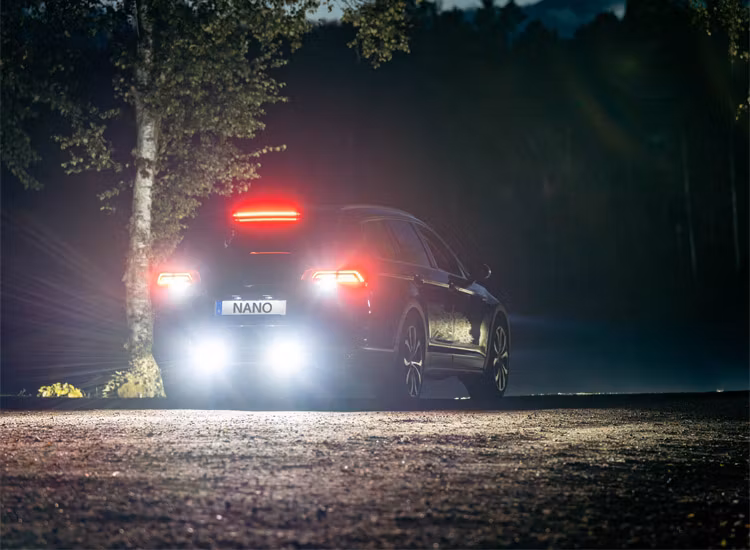 2-Pack Nano backljus 30W med backljuskablage