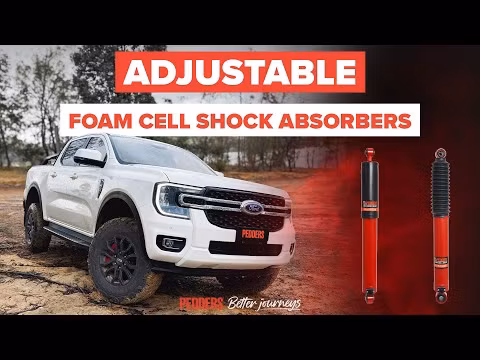 Pedders ställbara Foam Cell Stötdämpare fram Toyota Hilux 2006+