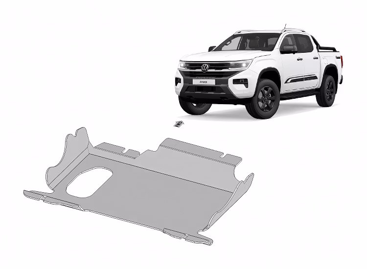 Underkörningsskydd motor Ford Ranger 2023+