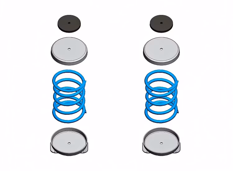 Reservfjäder hjälpfjädring bak 350-750kg Ducato / Jumper / Boxer
