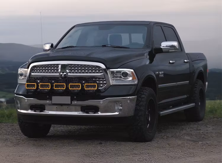 BriodLights Edge 9 tum Extraljus - 2 pack