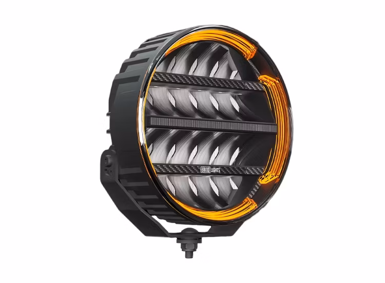 2-Pack BriodLights Olympus 2.0 9 tum LED extraljus med kabelsats