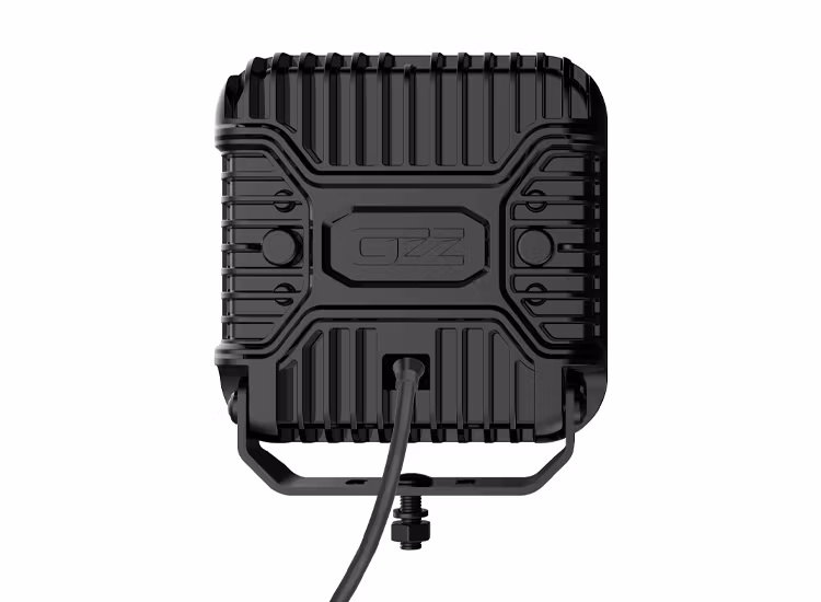 2-Pack OZZ SQR 9 tum LED extraljus med kabelsats