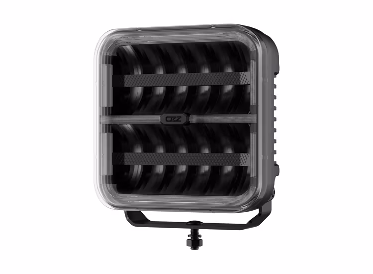 2-Pack OZZ SQR 7 tum LED extraljus med kabelsats