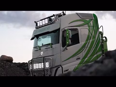 2-Pack OZZ SQR 7 tum LED extraljus med kabelsats