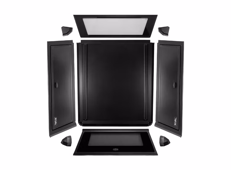 Rival Hardtop flakkåpa aluminium Toyota Hilux D/C 2015+