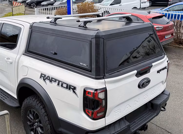 Rival Hardtop flakkåpa aluminium Ford Ranger / Ranger Raptor 2023+