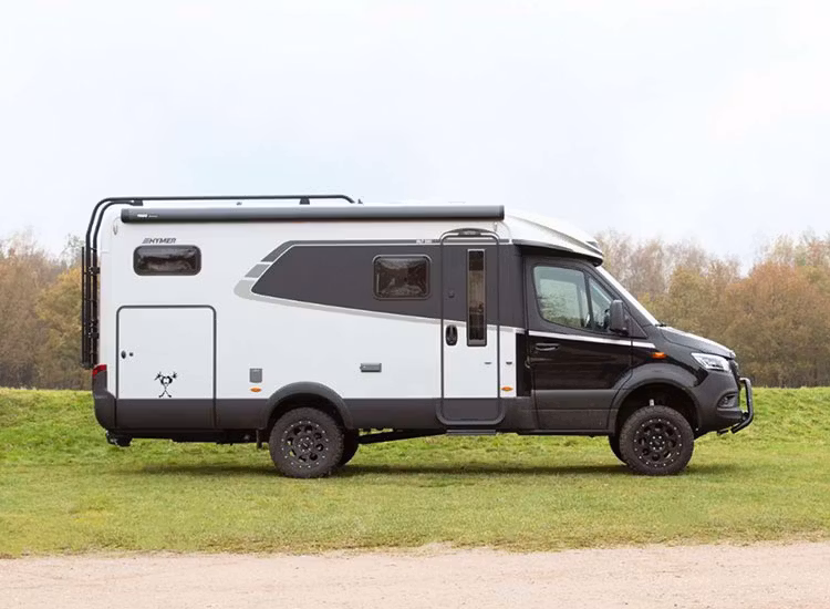 Luftfjädring inkl. Kompressor & Digital panel för höjda Mercedes Sprinter 3,5T 4X4 2018+