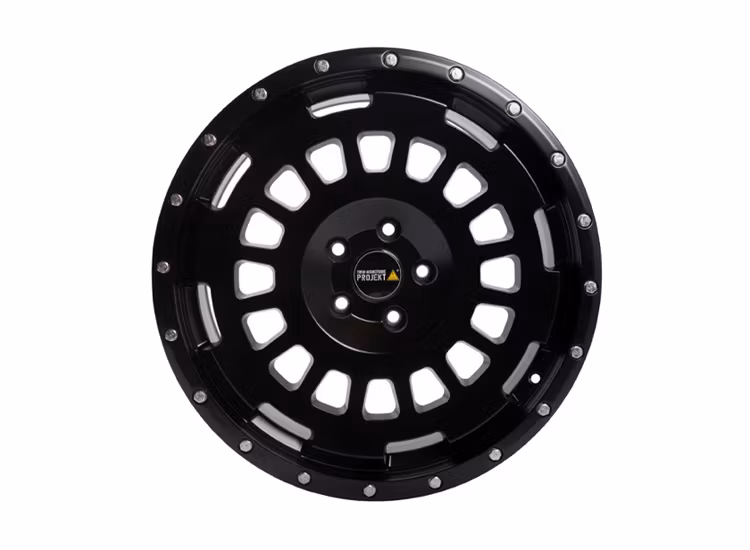 Twin Monotube Projekt Satinsvart AT18 8.5X18 ET35 Defender