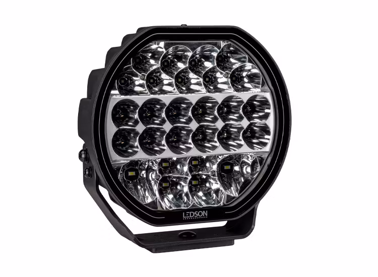 4-Pack Ledson Sledge9 9" LED extraljus med kabelsats