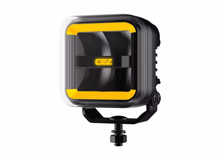 10-Pack Extraljus OZZ SQR 3 tum med dynamiskt positionsljus