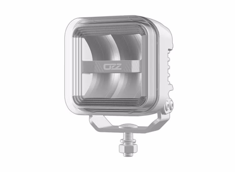 10-Pack Extraljus OZZ SQR 3 tum med dynamiskt positionsljus