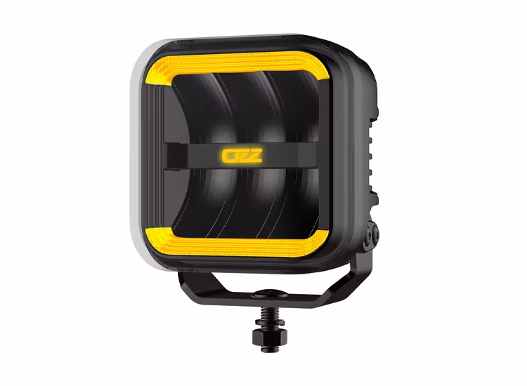 8-Pack Extraljus OZZ SQR 5 tum med dynamiskt positionsljus