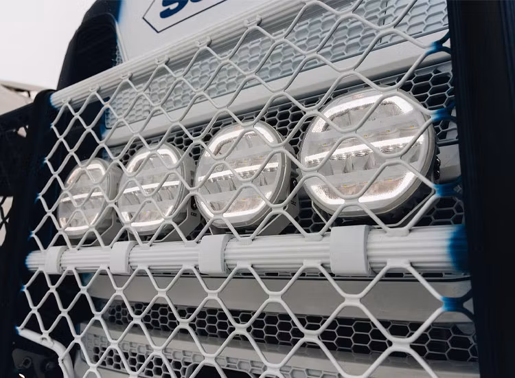 4-Pack OZZ XR3 P9 tum Arctic Edition LED Extraljus