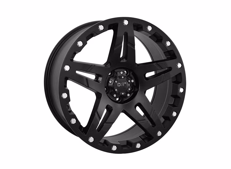 D66 Flatblack 9x17 6/139,7 ET25