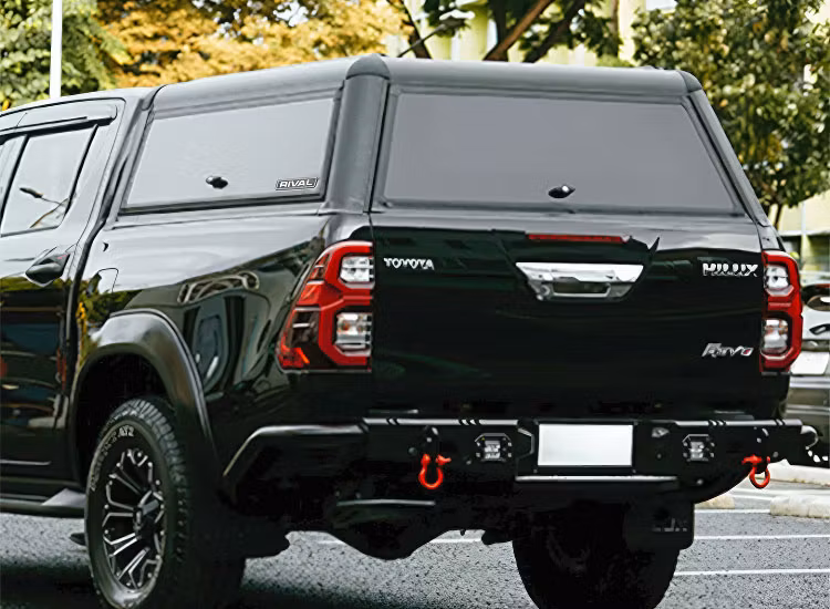 Rival Hardtop flakkåpa aluminium Toyota Hilux E/C 2015+
