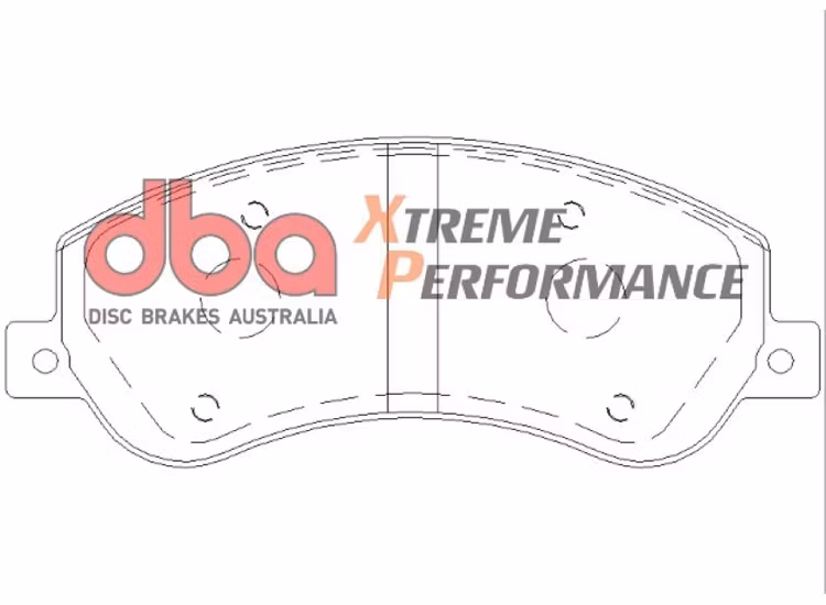 DBA Xtreme Performance 320mm bromskit fram Isuzu D-Max 2021+