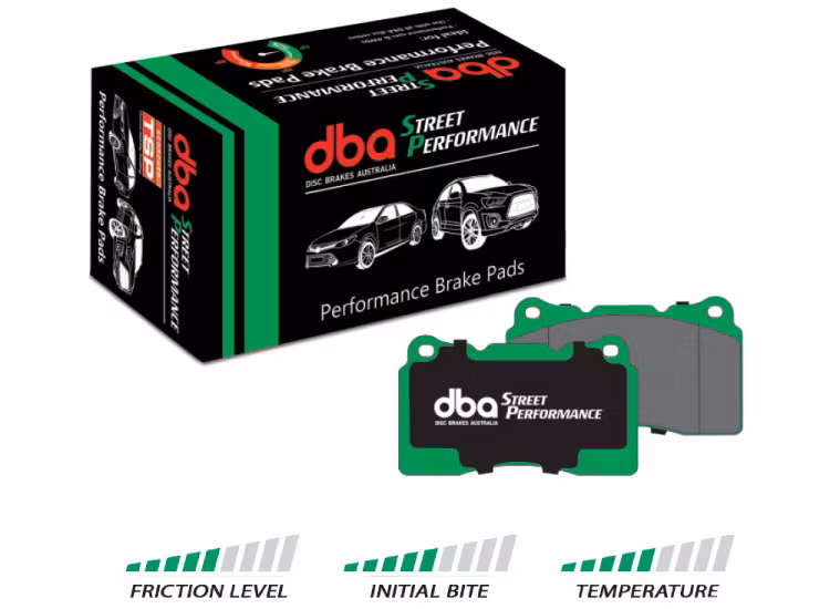 DBA 320mm Street Performance bromskit fram Isuzu D-Max 2021+