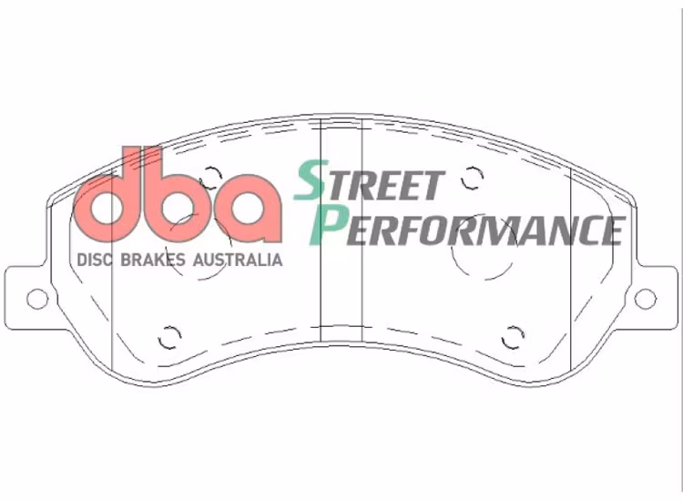DBA 320mm Street Performance bromskit fram Isuzu D-Max 2021+