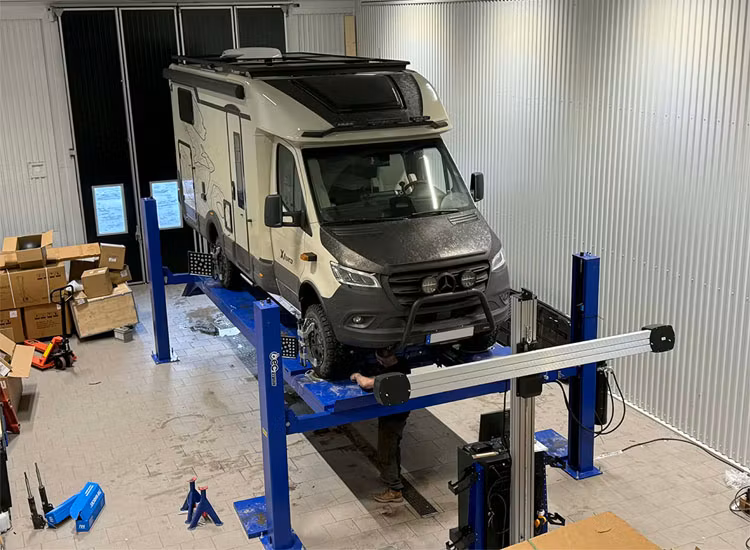 SV Stötdämpare / MAD / Dunlop Luftfjädring / Mercedes Sprinter 4X4 2019+