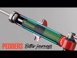 Pedders Trakryder Foam Cell Stötdämpare fram Toyota Land Cruiser