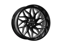 DIRT A.T D55 Glossblack milled 12x24 5x139,7 ET-42 CB87,1