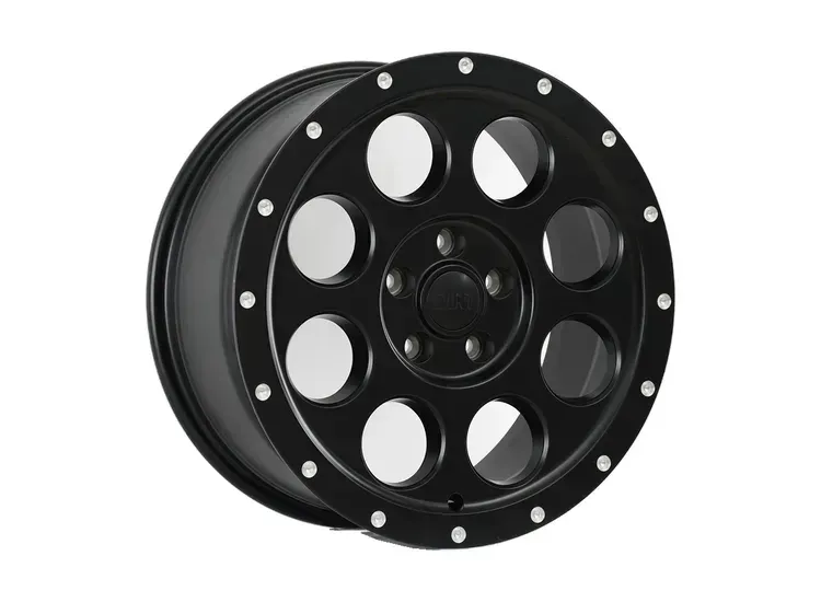 DIRT A.T D214 Flatblack milled rivets 7x16 5x112 ET42 CB73,1