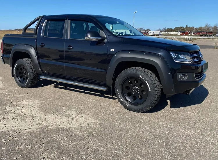 DIRT A.T D14 monterad på pickup, referensbild