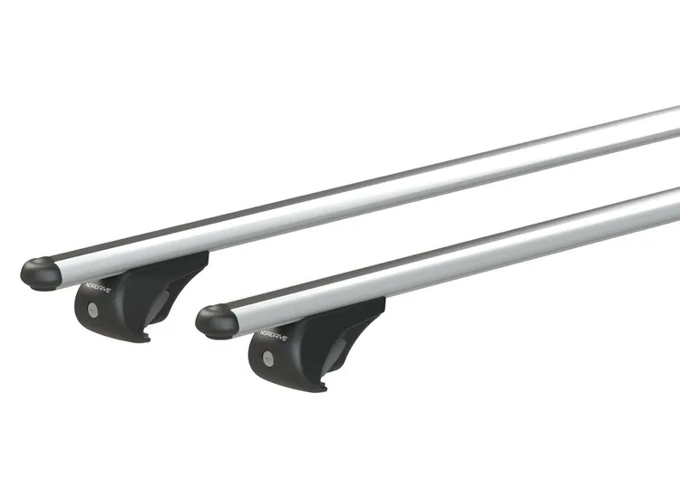 Alumia Rail – närbild av aluminiumbalkar och Evos RA-fötter