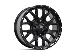 DIRT A.T D357 Flatblack milled rivets 9x20 8x180 ET18 CB125,1