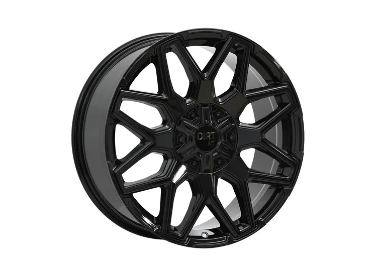 DIRT A.T D212 Glossblack 8x17 6x120/130 ET48 CB84,1