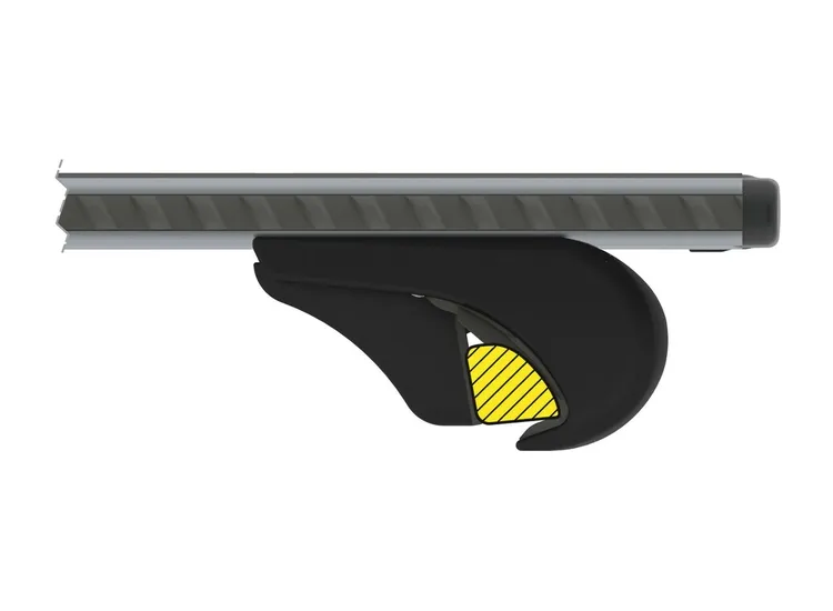 Silenzio Rail – infästning runt öppna, upphöjda rails